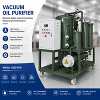 Machine de purification d'huile lubrifiante sous vide pour la filtration et la déshydratation d'huiles industrielles, hydrauliques et moteur