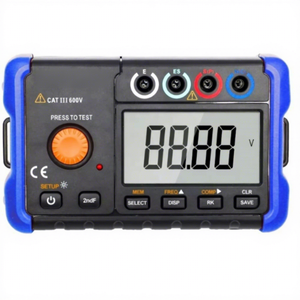 VICTOR 4106 Probador de Resistencia a Tierra, Método de 2/3/4 Polos, 20V 20mA, Medición de Resistividad del Suelo, 12W de Potencia - Product Image 1