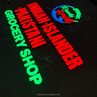 Fabricante personalizado pared 3D logo Sign Led Business Signs Shop Name Channel Letter Board Designs para Store Office Company