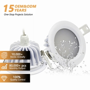 <span class=keywords><strong>Spot</strong></span> encastré pour plafond, <span class=keywords><strong>salle</strong></span> <span class=keywords><strong>de</strong></span> <span class=keywords><strong>bain</strong></span>, couloir, 5W 7W 9W 12W 18W 24W, <span class=keywords><strong>IP67</strong></span> IP65, étanche, LED - Product Image 1