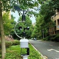 Personnalisé Gsa CO2 CO NO2 SO2 O3 Temp Humi Pression Anémomètre Direction de la vitesse du vent Météorologiquement Station Météo Capteur