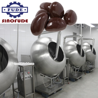 1000mm sucre bac de revêtement/machine de revêtement de chocolat/noix caramélisées revêtement machine