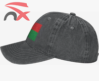 Modèle personnalisé Bonne qualité Fête nationale Fans de football Chapeau en coton Drapeau du Burkina Faso Casquette de baseball