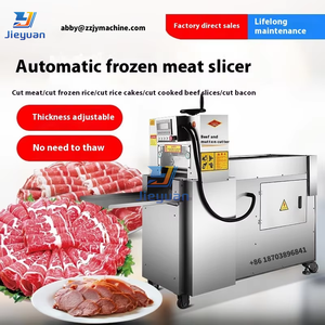 वाणिज्यिक पूरी तरह से स्वचालित डबल रोल मेमने स्लाइसर स्टेनलेस स्टील मल्टी-फंक्शन सीएनसी मशीन - Product Image 4