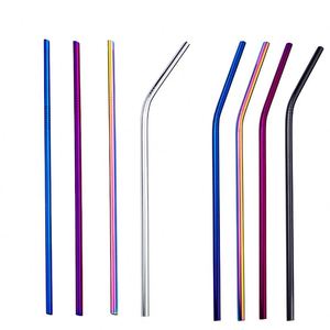 Customized 316 <b>Gold</b> Bent Stainless Steel Straw, Eco-Friendly, Reusable, Retractable, LFGB Certified Bar <b>Accessories</b> - Product Image 1