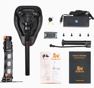 Scooter Urbano KuKirin, 55 km/h de Alta Velocidad, 70 km de Autonomía, Certificado CE, Plegable, Alto Rendimiento, Alcanza Velocidades de hasta 55 km/h - Product Image 6