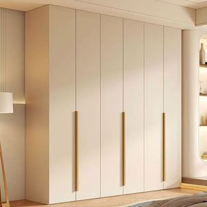 ตู้เสื้อผ้าไม้ MDF 2ประตูสำหรับห้องนอนตู้เสื้อผ้าปรับแต่งได้ทันสมัย - Product Image 5