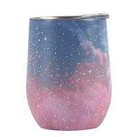 Tasses à café en acier inoxydable 304 à double paroi de 360 ml/12 oz, personnalisables, avec couvercle, pour le voyage, idéales comme cadeau