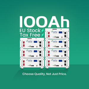 Paquete de Baterías LiFePO4 LVFU de 15 kWh, 48 V, 100 Ah, 200 Ah, 280 Ah, Sistema de Energía Doméstica de 51,2 V, Batería de Iones de Litio Híbrida de 300 Ah para Uso Doméstico - Product Image 1