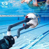 Couronne d'eau contre-courant en acier inoxydable formateur piscine accessoire formation personnelle artefact-piscine outils accessoires