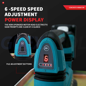 Machine à appliquer la lumière sur <span class=keywords><strong>béton</strong></span> Vibromasseur à main Truelle rechargeable Machine de nivellement de ciment Broyeur élect - Product Image 4