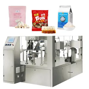 Auto Gummy Granular Weighing Packaging Filling And Sealing Machine Hard Candy Packing Machine