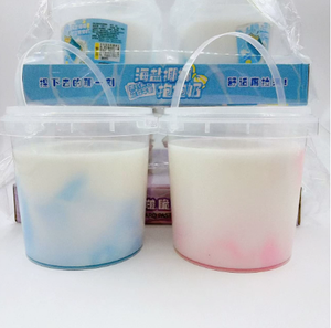 Nuevo cubo extra grande de espuma de leche adhesiva, juguete infantil, cubo portátil de 850g, slime, agua falsa, manualidades DIY - Product Image 1