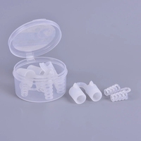 Dispositif anti-ronflement pour la santé, pince nasale en silicone souple confortable, anti-ronflement, réutilisable, silencieux, dilatateur nasal pour le sommeil