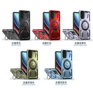 เคสโทรศัพท์ Lichicase แบบแม่เหล็กกันกระแทก ป้องกันรอบด้าน 2 in 1 สำหรับ Motorola Edge 50 <span class=keywords><strong>Fusion</strong></span> - Product Image 1