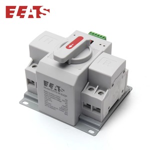 Interruptor de Transferencia Automática Tipo Manivela EATS-M, Interruptor de Transferencia de Doble Alimentación de Bajo Voltaje 5 KA, Interruptor de Transferencia Pequeño - Product Image 4