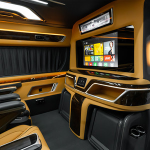 Kit complet d'ameublement intérieur pour Mercedes Benz Sprinter 906 907 : panneaux de porte, cadres de fenêtres, rideaux, plafond, toit, sol, sièges - Product Image 5