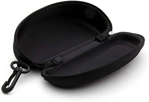 Customized Logo Zipper Hard Shell With Plastic Hook Eyeglasses Protective <b>Case</b> - Product Image 2