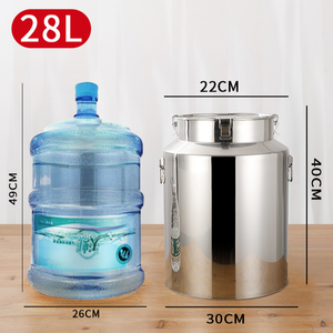 Réservoir de stockage d'aliments secs, d'eau, d'huile et de lait personnalisé DF, plusieurs tailles - Product Image 2