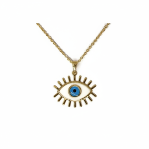 Esmalte EvilEye moda colgante collar elegante y elegante accesorio - Product Image 2