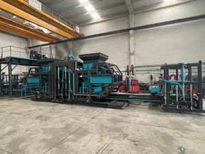 Bs-25 Constmach Fully Automatic Hydraulic High Efficiency Concrete Hollow Paving Block Making <b>Machine</b> Brick Line PLC Engine - Product Image 6