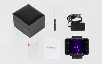 Montre connectée UNIWA DM100 double SIM 4G Android GPS avec écran IPS, réveil, calendrier, suivi du sommeil, réponse aux appels, batterie 2700 mAh