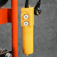 Chariot élévateur manuel HUDA pour enfants, avec levage autonome, hauteur de fourche 90 cm, longueur de fourche 470 mm, utilisation intérieure/extérieure