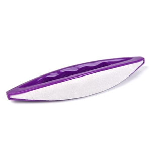 Lime à ongles en peau de chamois courbée, brosse de polissage en cuir de mouton, outil de manucure pour l'éclat et le lustrage des ongles, pour salon et soins des ongles - Product Image 3