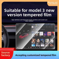 Film Pelindung Layar Sentuh Anti Gores dan Anti Pecah untuk Tesla Model 3/Y, Grosir