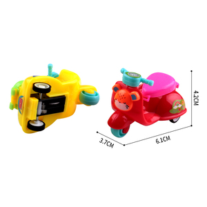 Importation depuis la Chine Fabricant très drôle Cadeau promotionnel Cool Mini plastique Cartoon Pull Back Toy Motorcycle à vendre pas cher - Product Image 1