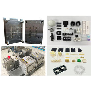 Molde de Inyección de Plástico de un Solo Color de Precisión de la Fábrica de Moldes Yamazaki de Taiwán, Tolerancia de 0.02 mm, Certificado ISO9001, 30t-100t - Product Image 1