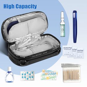 Bolsa de pluma de <span class=keywords><strong>insulina</strong></span> de alto aislamiento Caja enfriadora de pluma de <span class=keywords><strong>insulina</strong></span> Enfriador de <span class=keywords><strong>insulina</strong></span> portátil para mantener el enfriamiento - Product Image 4
