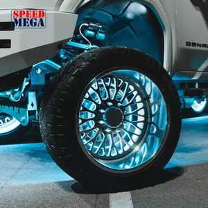 ล้อฟอร์จเว้าขนาด 20 22 24 26 28 30 24x14 26x16 6x139.7 8x170 5x150 สำหรับ Silverado Sierra F150 Ram 1500 Tundra Tahoe Yukon - Product Image 3