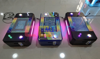 GOOD PROFIT Mini machine de jeu vidéo d'arcade à monnaie Table de jeu portable multi-jeux pour enfants Café