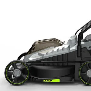 Sıcak satış pil akülü akıllı itme 4 tekerlekli ucuz elektrikli traktör çim biçme makinesi alman pazarı için