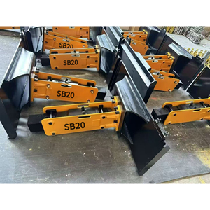 Skid Steer SB10 SB20 SB30 martello idraulico frantoio demolitore idraulico con piastra di collegamento per Botcat S70 S16 S18 - Product Image 1