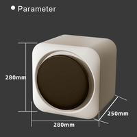 Lavadora Portátil Mini 2 en 1, Lavadora y Centrifugadora Compacta para RV, Dormitorio, Apartamento y Viajes