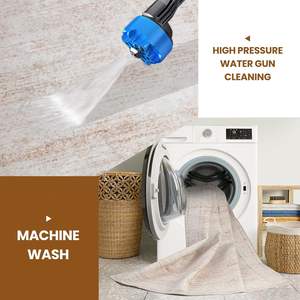 <span class=keywords><strong>Tappeto</strong></span> Moderno Astratto Grande 8x10 Lavabile a Pelo Corto Antiscivolo con Base in Gomma per Soggiorno <span class=keywords><strong>e</strong></span> Sala da Pranzo - Product Image 5