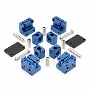 Pièces d'équipement industriel sur mesure usinées CNC, fraisage 5 axes, électroérosion à fil, tournage, perçage, fabrication métallique 3D, composants OEM - Product Image 6