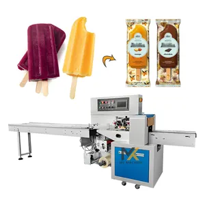 Automatic horizontal pillow bag ice cream stick popsicle horizontal packing machine