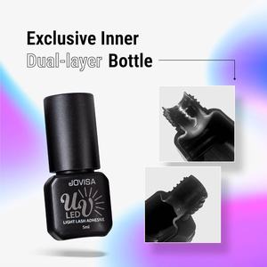 For Long Retention Alcohol-Free Waterproof UV Gel Eyelash Extension <b>Glue</b> 5ml - Product Image 2