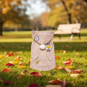 Pull à capuche sans manches avec pompons pour chiens de compagnie, rose clair, taille XS - Product Image 2