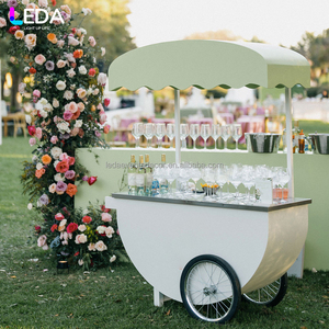 Carrito de Champán Personalizado de Alta Calidad LEDA para Bodas, Fiestas de Cumpleaños y Decoración de Eventos - Product Image 4