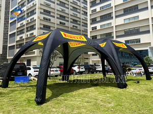 商業品質インフレータブルスポーツテントエアシール接続インフレータブルキャノピーコンボテント広告用 - Product Image 2