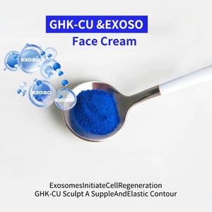 Crème Visage Anti-Rides Diminue les Rides Fines au Peptides de Cuivre Bleu GHK-Cu 1% & Exo, Crème Exo-Stem Cell GHK-Cu pour la Réparation Cutanée - Product Image 4
