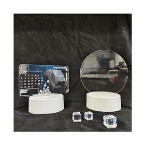 Tableau d'écriture LED RGB créatif en acrylique avec base effaçable pour messages DIY, idée cadeau originale - Product Image 1