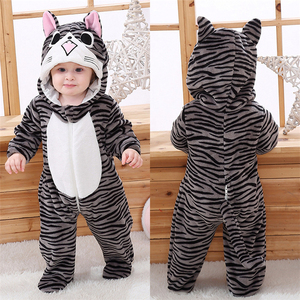 De lana de invierno traje de bebé ropa de bebé recién nacido mameluco Animal ropa de bebé - Product Image 4