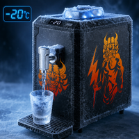 Machine à boissons froides portable de table, -20°C ℃   Refroidisseur de vodka et de whisky à refroidissement rapide pour bar et boîte de nuit