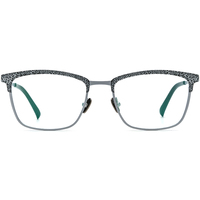 Gafas Borregls con Montura de Titanio Colorida para Hombre, Diseño Cuadrado de Marca 2025, Lentes Ópticas de Alta Calidad para Mujer, Modelo 185902