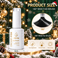 ORCHID FOX 2026 Nouvelle Collection Hiver – Kit de Vernis à Ongles Gel Noël Haute Pigmentation Soak Off UV pour Salon de Manucure – Cadeau de Fêtes